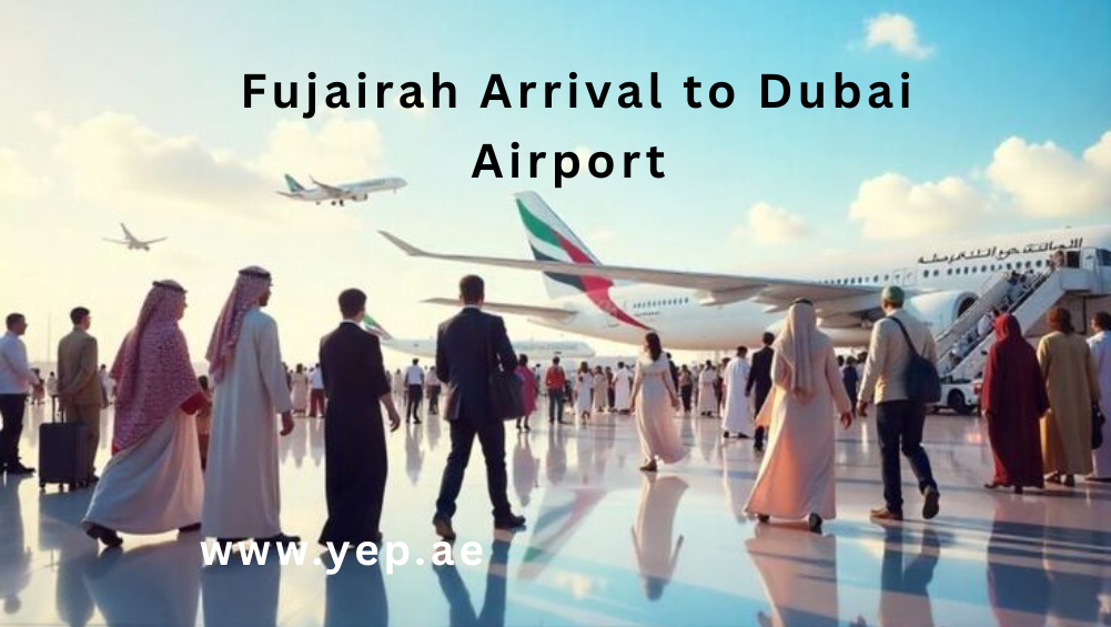 Fujairah Arrival to Dubai Airport in 50-Seater Bus